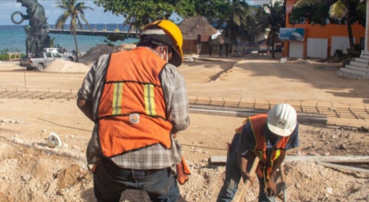120 Millones de pesos en obras públicas de Playa del Carmen