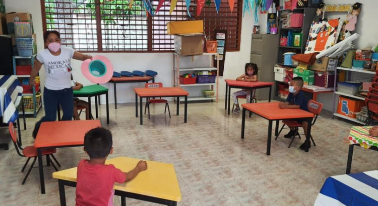 Cierran 40 grupos de escuelas en Quintana Roo, por Covid-19