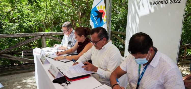 CICY y Ayuntamiento de Cozumel firman convenio a favor del medio ambiente