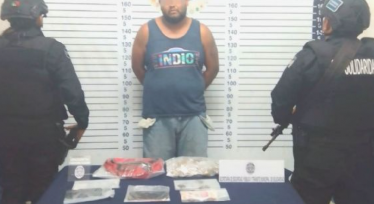 Detuvieron a un joven con 20 bolsitas de droga en Playa del Carmen