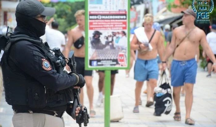 Policías encubiertos vigilarán la zona hotelera de Tulum