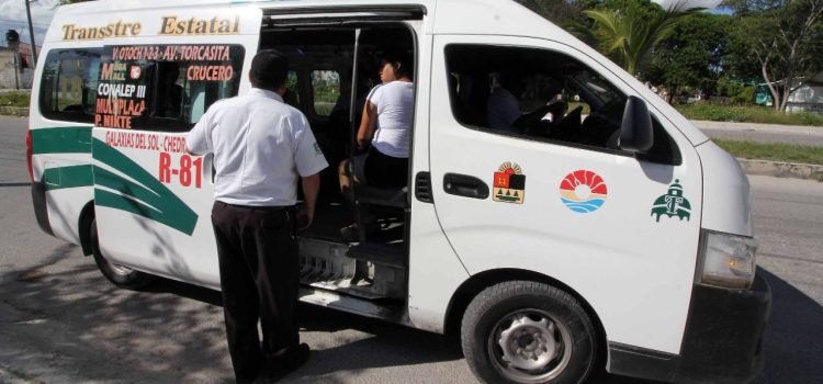 Comencarán los operativos para verificar que las unidades del transporte público en Quintana Roo