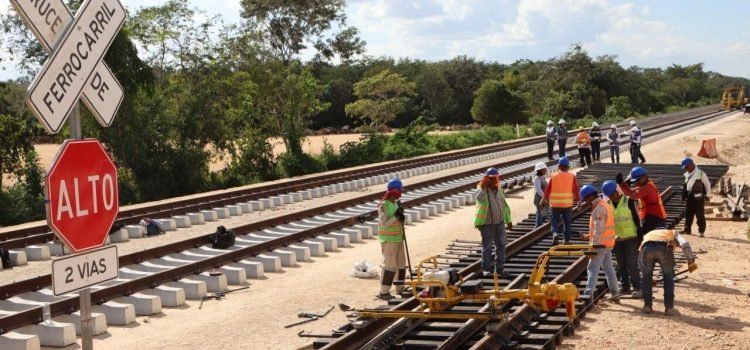 Avances del Tren Maya se encuentran entre el 20 y 25 por ciento