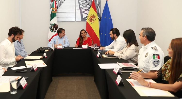 Realizan reunión de colaboración entre España y Quintana Roo
