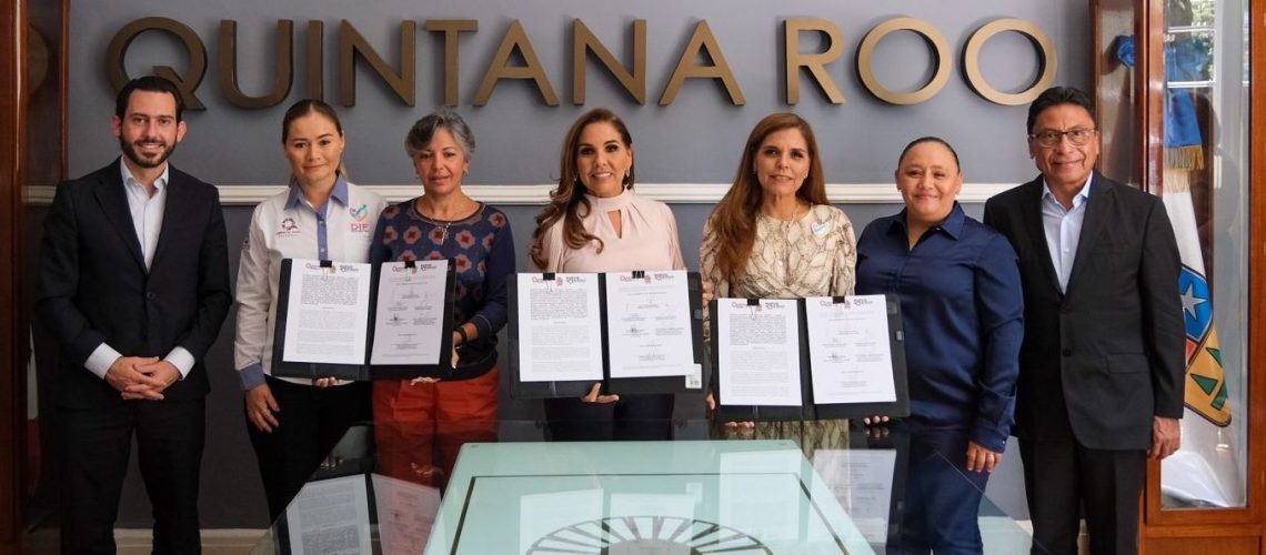 Firman acuerdo en Quintana Roo contra de la explotación sexual infantil en el turismo