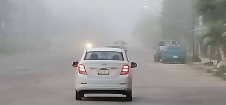 Toma precauciones ante la presencia de bancos de niebla en Quintana Roo