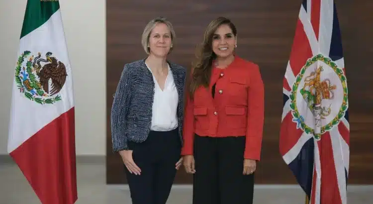 Mara Lezama fortalece relación diplomática con Reino Unido