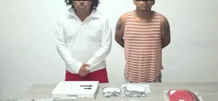Captura FGE a dos sujetos implicados en enfrentamiento con policías en un hotel de Isla Mujeres