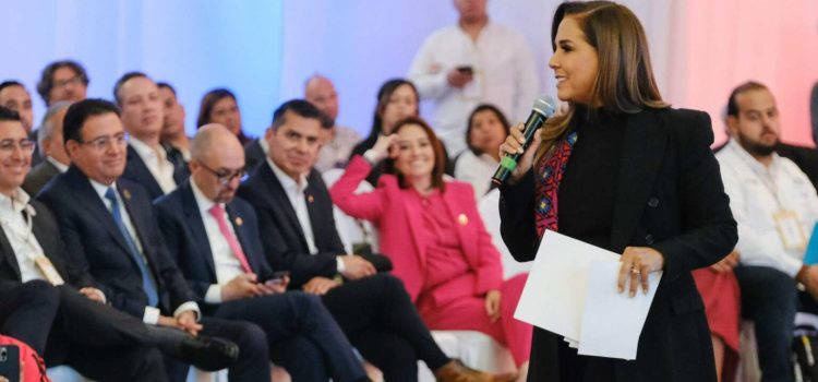Mara Lezama presenta el proyecto de turismo Maya Ka’an en el Tianguis Turístico 2025