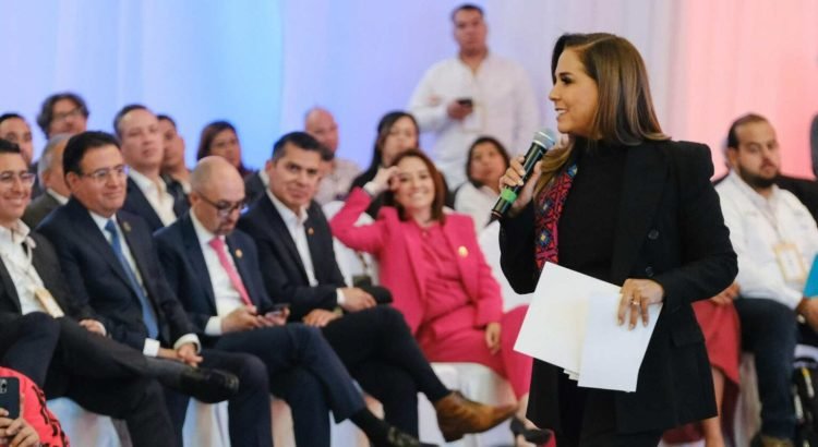 Mara Lezama presenta el proyecto de turismo Maya Ka’an en el Tianguis Turístico 2025