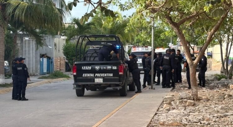 Asesinan a un elemento de seguridad en Benito Juárez, Quintana Roo