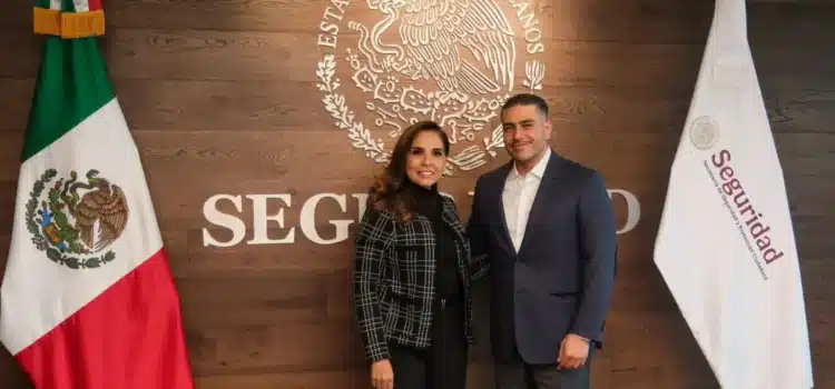 Revisan Mara Lezama y García Harfuch estrategia de seguridad en Quintana Roo Revisan Mara Lezama y García Harfuch estrategia de seguridad en Quintana Roo