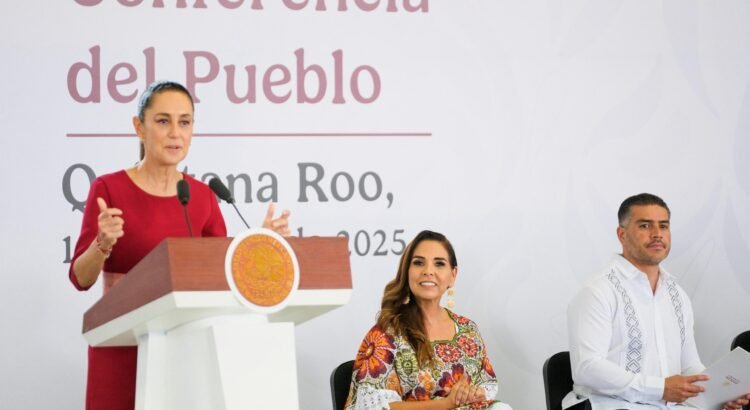 Exentarán un día a la semana cobro de Conanp para ingresar a zona arqueológica de Tulum, confirma Sheinbaun