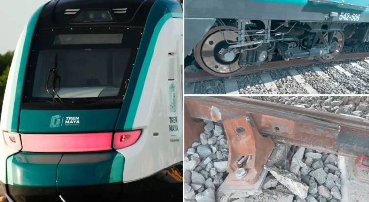Descarrilamiento del Tren Maya genera alarma en Izamal, Yucatán
