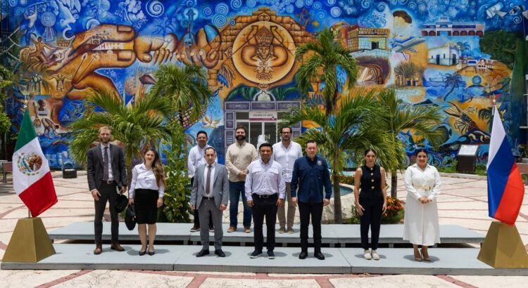 Playa del Carmen fortalece lazos diplomáticos con el consulado de Rusia en Quintana Roo