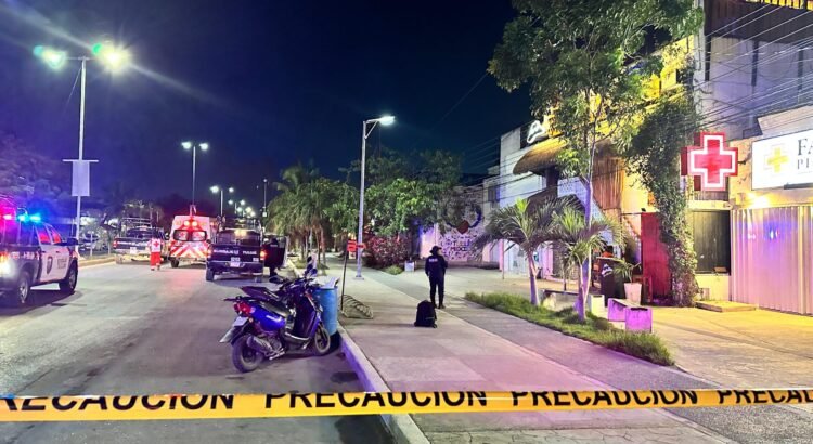 Ataque armado en bar deja dos muertos en Tulum