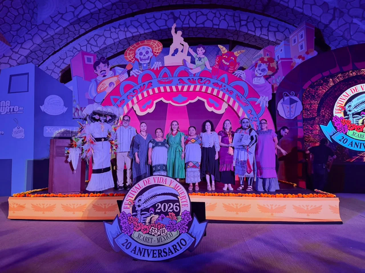 Presentan la XX edición del Festival de de Vida y Muerte de Xcaret